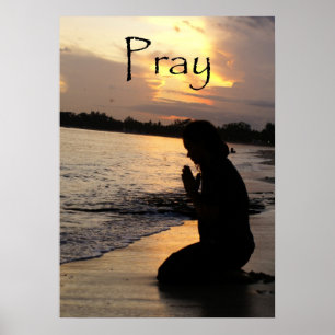 "Pray" poster