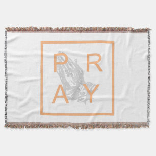 PRAY THROW BLANKET