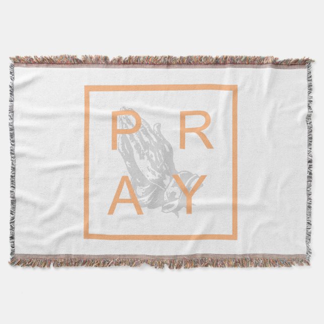 PRAY THROW BLANKET (Front)