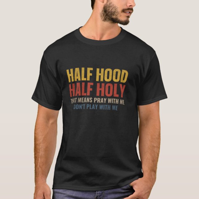 Pray With Me Don t Play With Me Pullover  (Front)