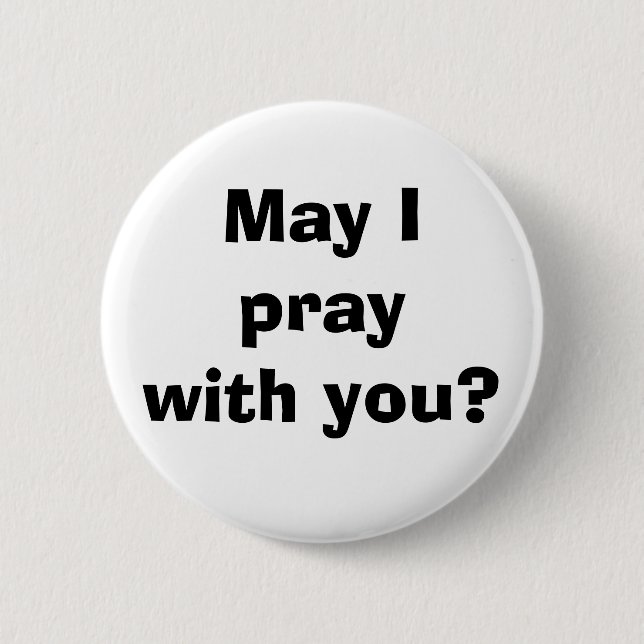 Pray with You button (Front)