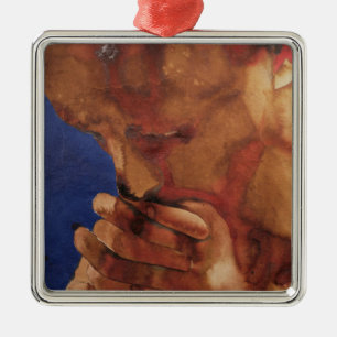 Prayer 1981 metal tree decoration