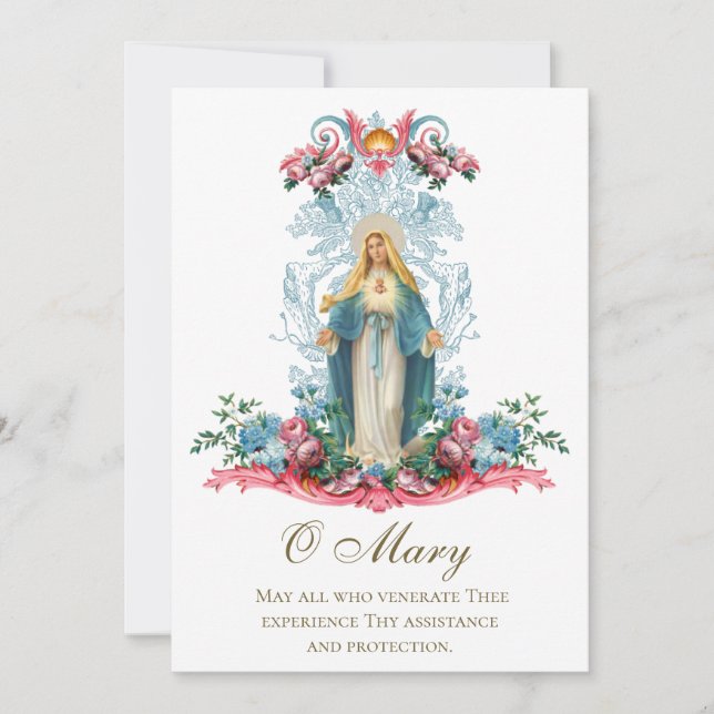 Prayer against Pestilence Corona Virus Covid-19 Card (Front)