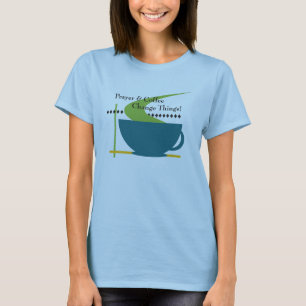 Prayer and Coffee Women's T-Shirt