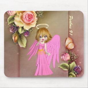 Prayer Angel#2 Mousepad