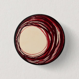 Prayer Bead Button Red