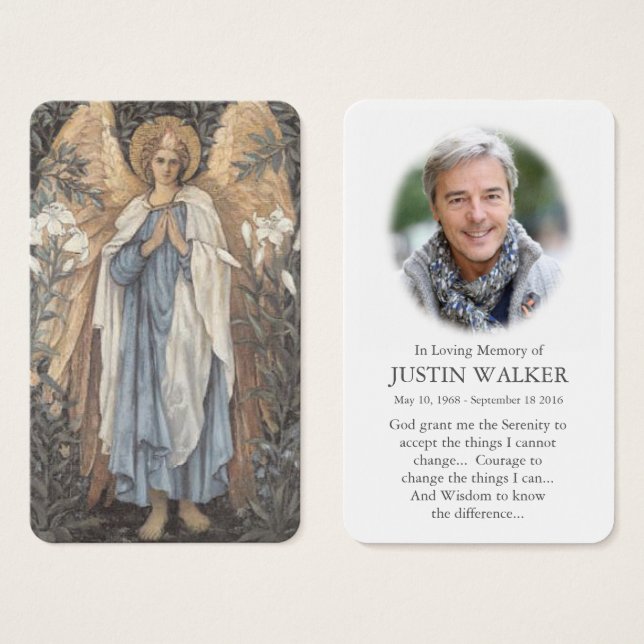 Prayer Cards | Angel of the Annunciation (Front & Back)