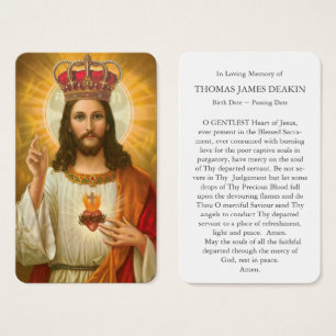 Prayer Cards   Christ Our King