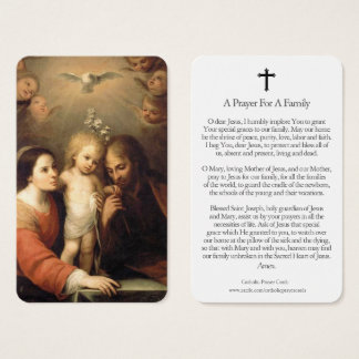 Prayer Cards | Holy Family 01