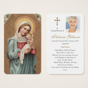 Prayer Cards   Holy Virgin