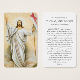 Prayer Cards   Jesus 2
