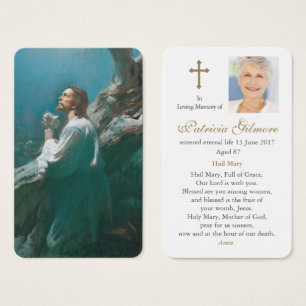 Prayer Cards   Jesus Christ Praying 2