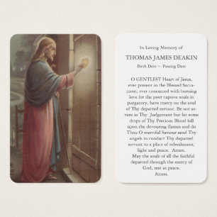 Prayer Cards   Jesus Knocking