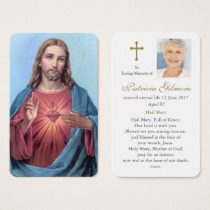 Prayer Cards   Most Loving Heart