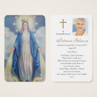 Prayer Cards | Our Lady Miraculous Medal