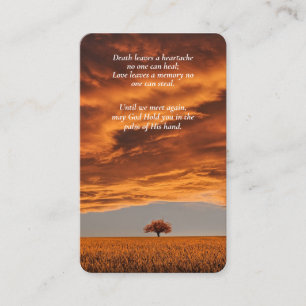 Prayer Cards   Tranquil Field Deluxe