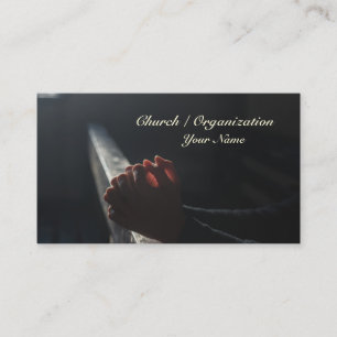 Prayer Christian Business Card