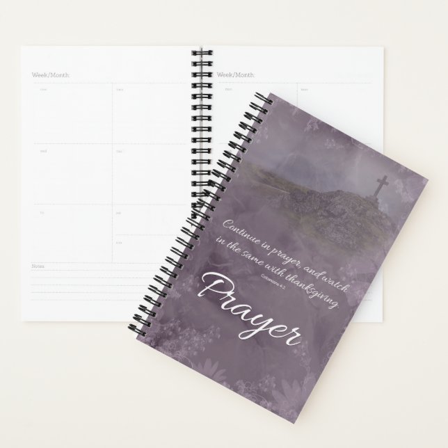Prayer Christian Theme Planner (Display)