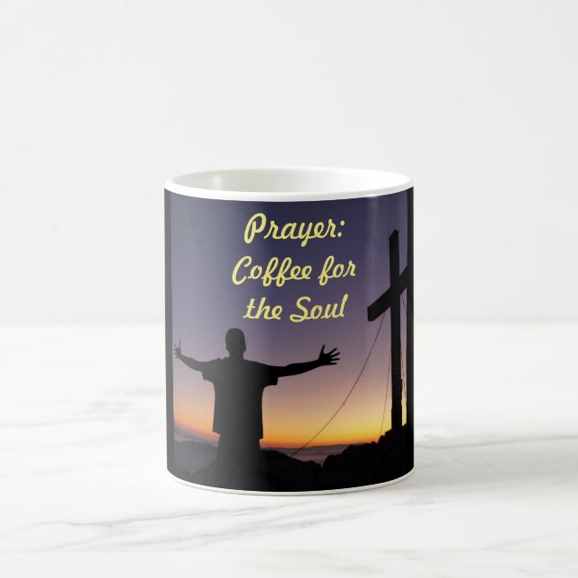 Prayer: Coffee for the Soul Coffee Mug (Center)