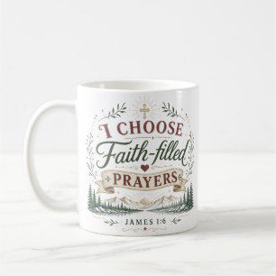 Prayer Fills Empty Places With Hope Spiritual Coffee Mug