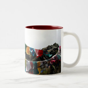Prayer flag mug II