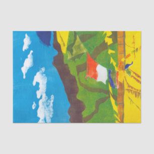 Prayer Flags II Tissue Paper