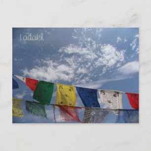 Prayer flags, Leh, Ladakh, India Postcard