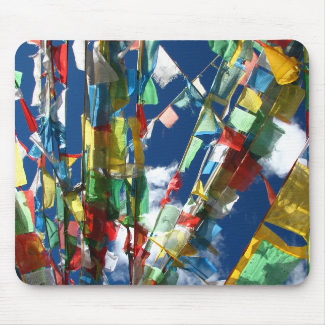 Prayer flags mousepad (Front)