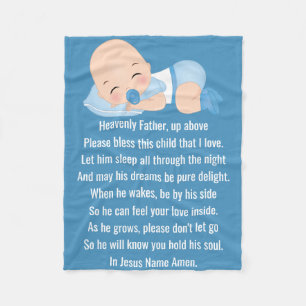 Prayer - Fleece Blanket, 60"x80" Blanket
