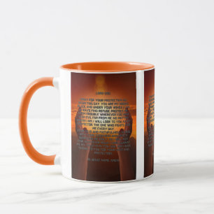 Prayer For Daily Protection Two-Tone Mug