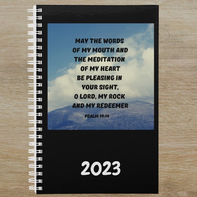 Prayer For God's Guidance Psalm 19:14 Bible Verse Planner (Creator Uploaded)
