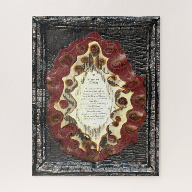 Prayer For Healing Jigsaw Puzzle (Vertical)
