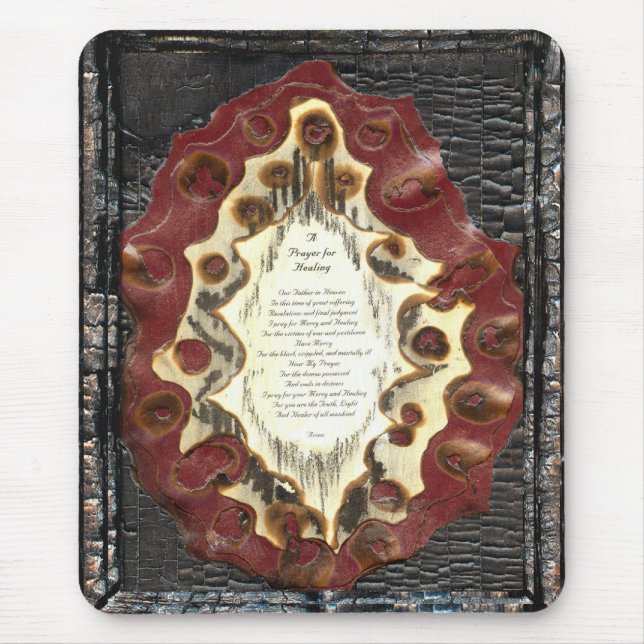 Prayer for Healing Mouse Mat (Front)