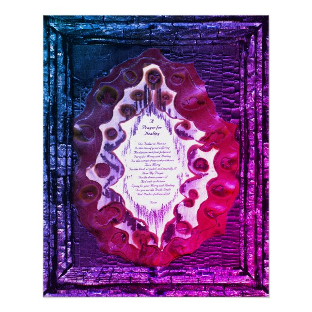 Prayer For Healing Poster (Front)