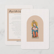 Prayer for Motherhood  - Our Lady of Le Leche