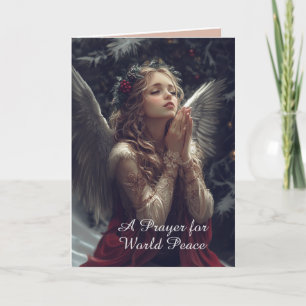 Prayer for Peace Greeting Card