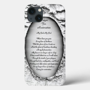 Prayer for Restoration iPhone 13 Case
