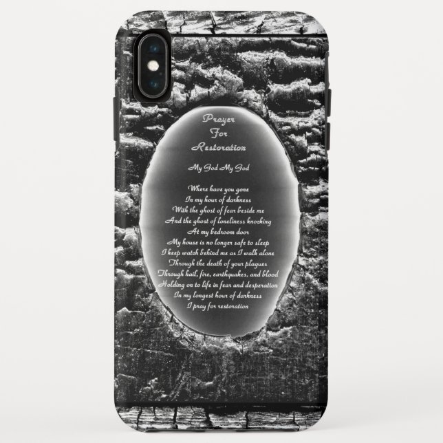 Prayer For Restoration Case-Mate iPhone Case (Back)