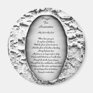 Prayer for Restoration Magnet