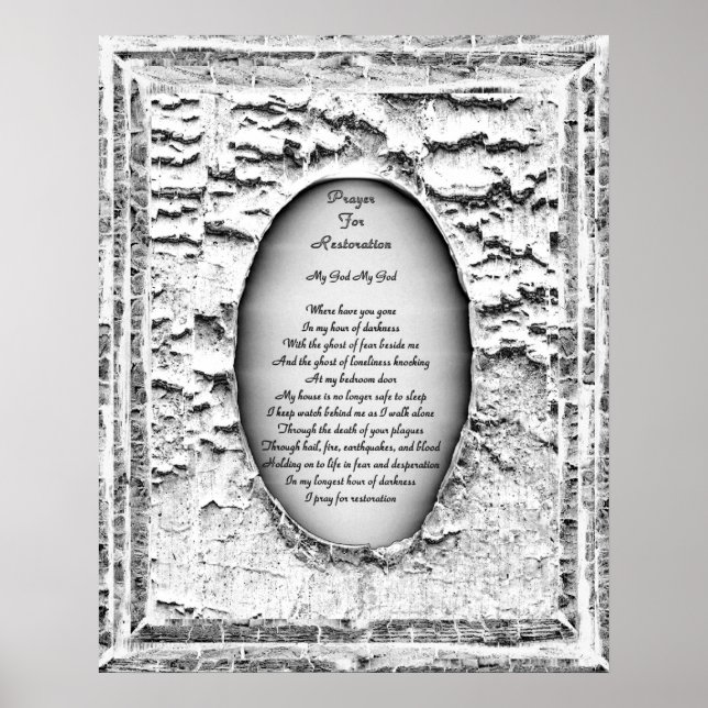 Prayer for Restoration Poster (Front)