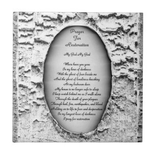 Prayer For Restoration Tile