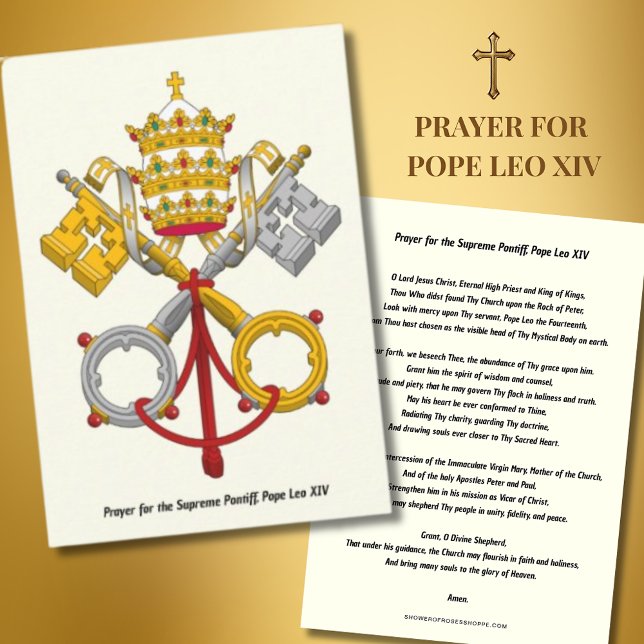 Prayer for the Supreme Pontiff Pope Leo XIV | Holy (Creator Uploaded)
