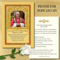 Prayer for the Supreme Pontiff Pope Leo XIV | Holy