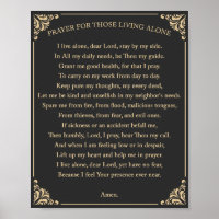 prayer for those living alone
