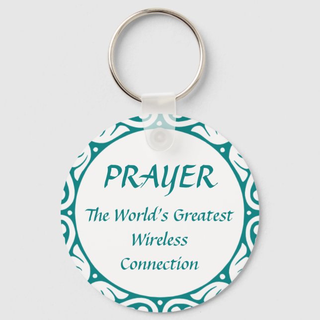 PRAYER - Greatest Wireless Connection Key Ring (Front)