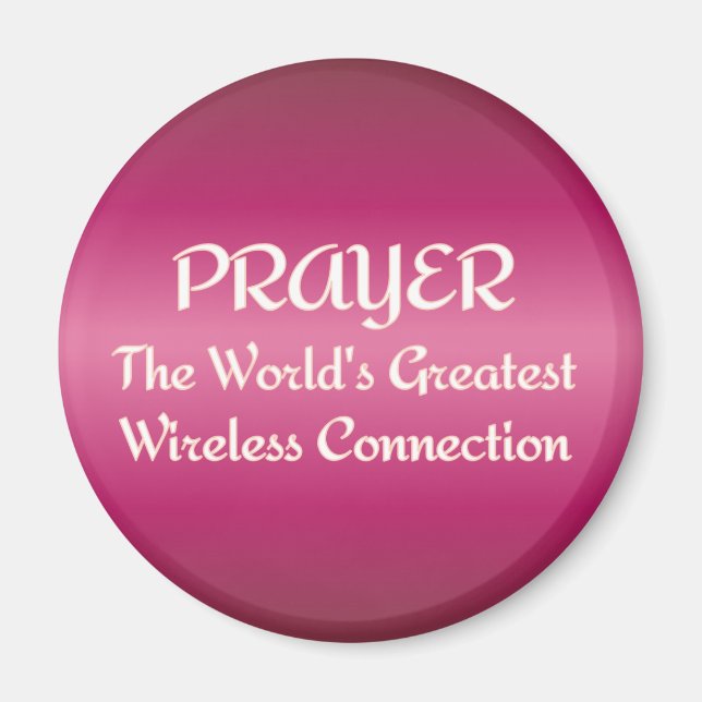 PRAYER - Greatest Wireless Connection Magnet (Front)
