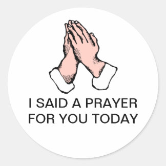 Prayer Hands Sticker