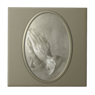 Prayer Hands Tile