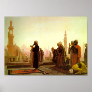 Prayer in Cairo Poster