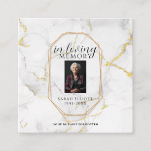 Prayer in memory of loved one Card